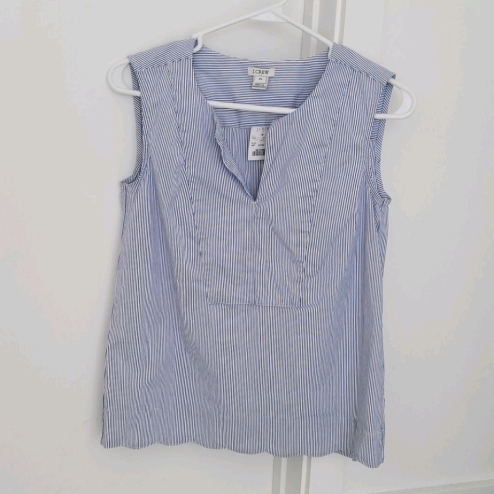 J.Crew striped tank top